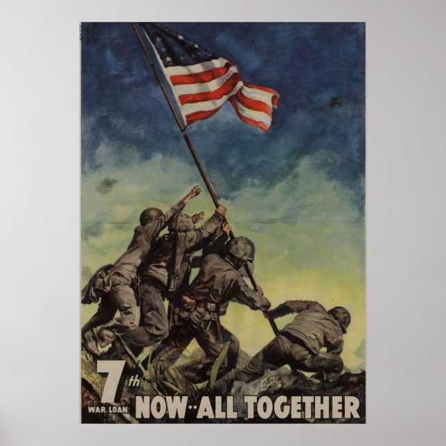 Posters Clássicos da Guerra Mundial WII WWI (Frente)