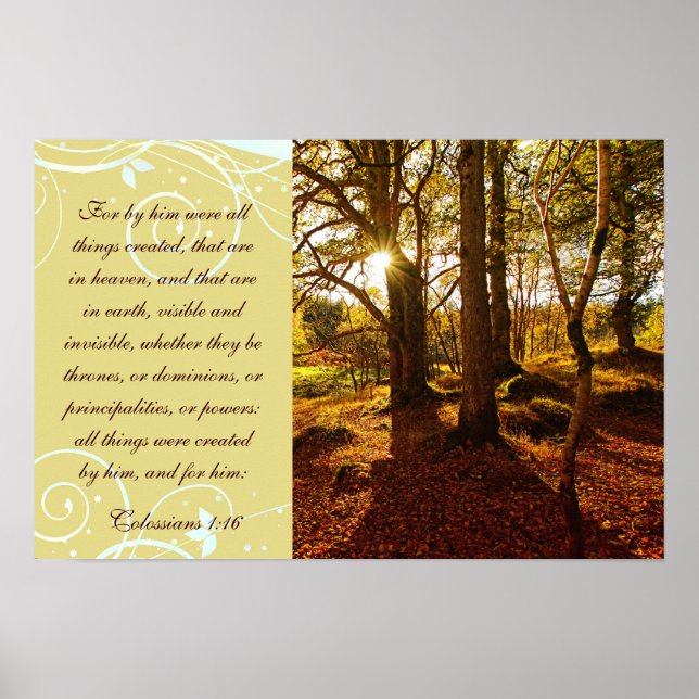 Posters Cristãos, Escrituras, (Frente)