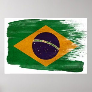 Posters da bandeira de Brasil