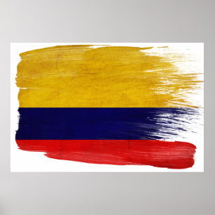 Posters da bandeira de Colômbia