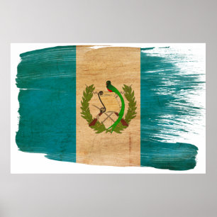 Posters da bandeira de Guatemala
