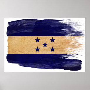 Posters da bandeira de Honduras