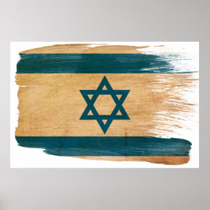 Posters da bandeira de Israel