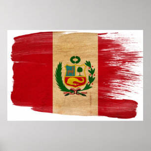 Posters da bandeira de Peru