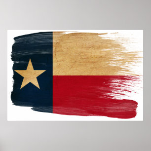 Posters da bandeira de Texas