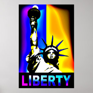 Posters da estátua da liberdade