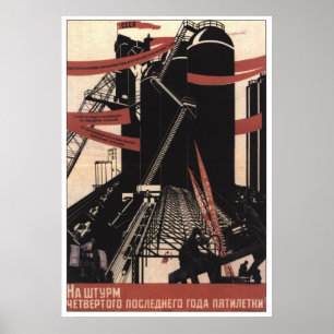 Posters da propaganda de União Soviética da guer