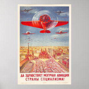 Posters da propaganda de União Soviética da guer
