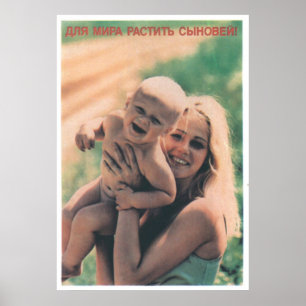 Posters da propaganda de União Soviética da guer