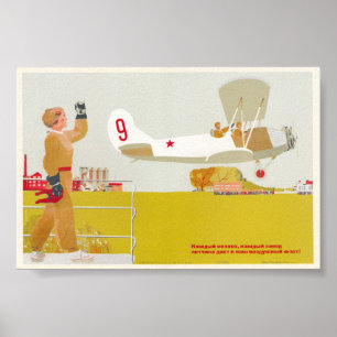 Posters da propaganda de União Soviética da guer