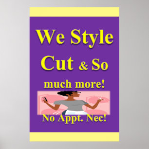 Posters da Salon Barbershop