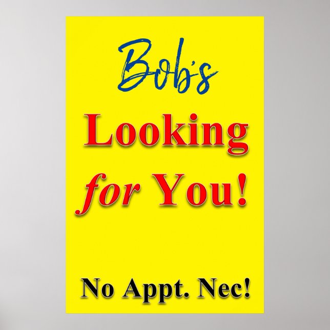 Posters Da Salon Barbershop À Sua Procura (Frente)