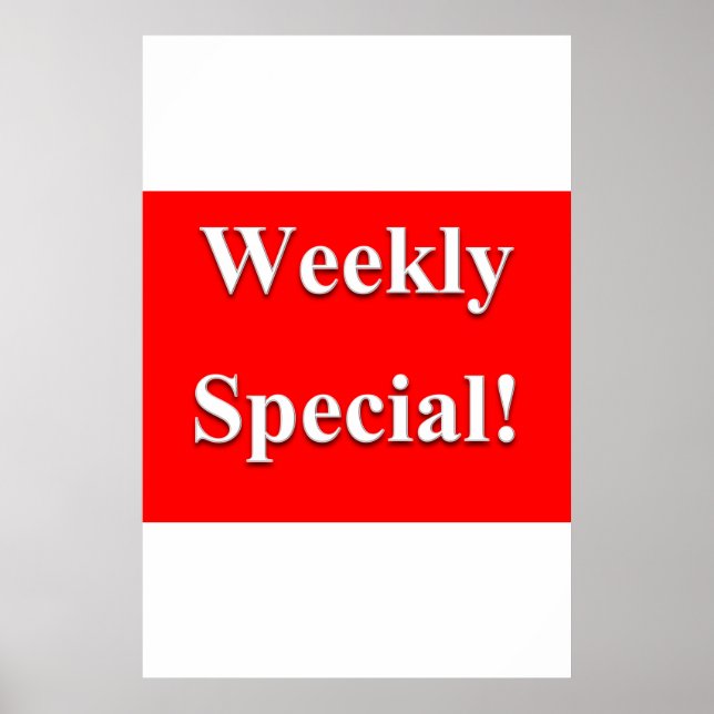 Posters da Salon Barbershop Especial Semanal (Frente)