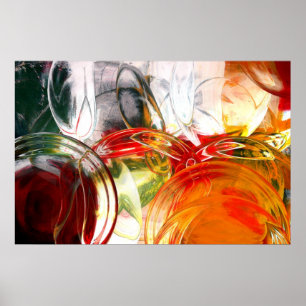 Posters de Abstrato de computador - Impressão de a
