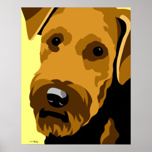 Posters de Airedale Terrier