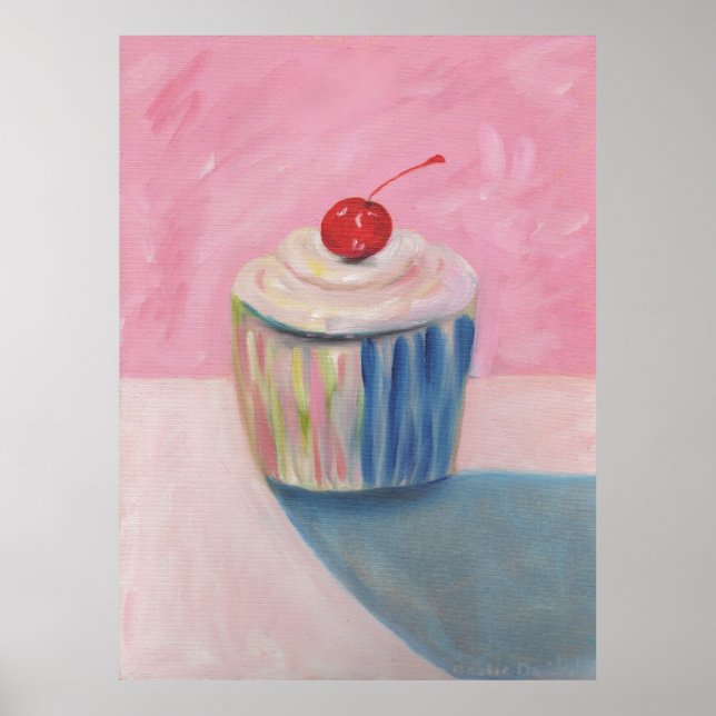 Posters de Arte cupcake - Presentes - Presente Bri (Frente)