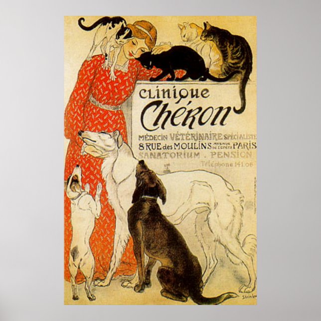 Posters de Arte Histórica e Capas - Veternário (Frente)