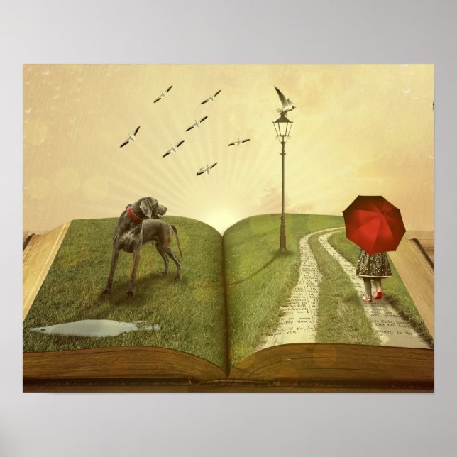 POSTERS DE BOA LEITURA: Caminho do Word (Frente)