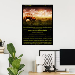 Posters de Campos de Trigo Desiderata