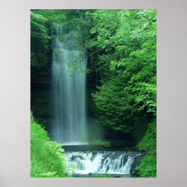 Posters de cascata (Frente)