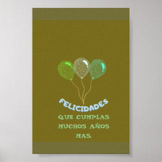 POSTERS DE CUMPLEAÑOS