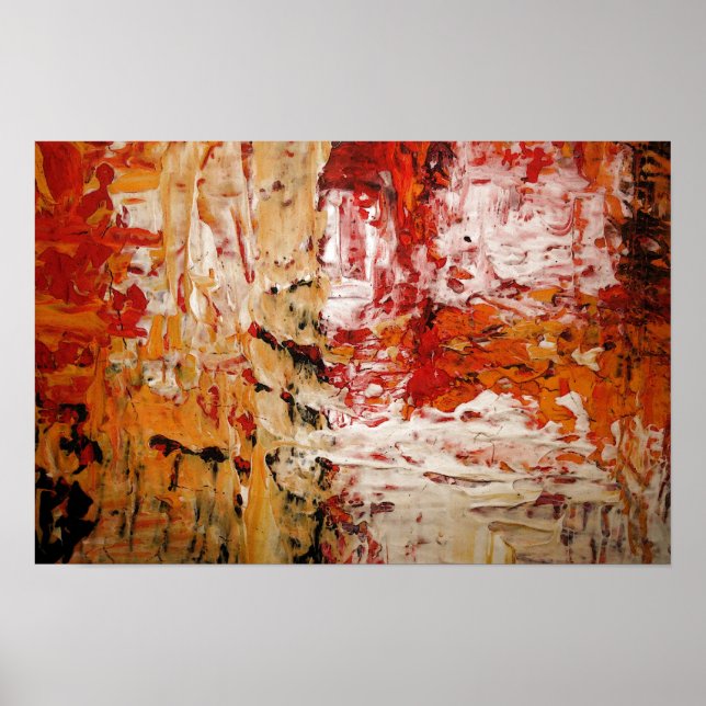 Posters de Decoração de Impressão Abstrato de mini (Frente)