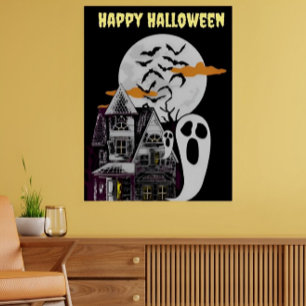 Posters de Dia das Bruxas de Morcegos e Morcegos