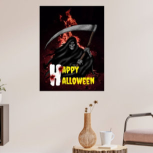 Posters de Dia das Bruxas Personalizadas do Criado
