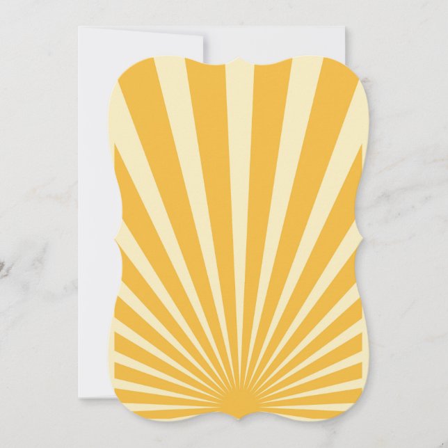 Posters de explosão solar azul de vindima (Frente)