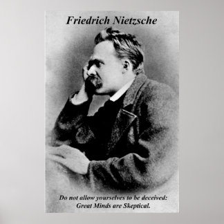 Posters de Filosofia Friedrich Nietzsche Mentes Ex