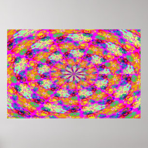 POSTERS DE FLOWER POWER - TIMZ GROOVY - PRESENTES