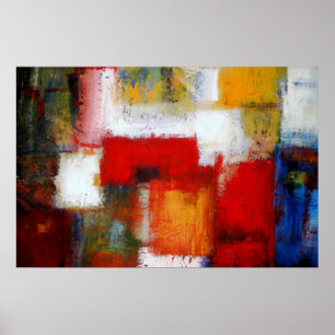 Posters de Impressões de pintura de Abstrato moder