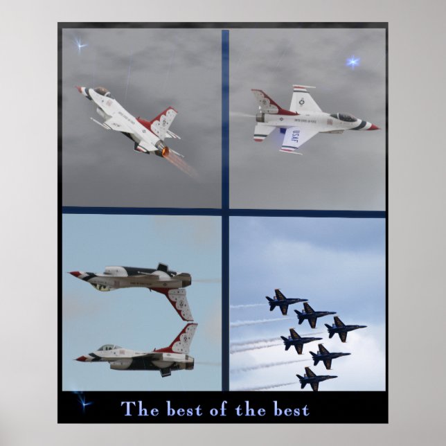 posters de Jets da Força Aérea (Frente)