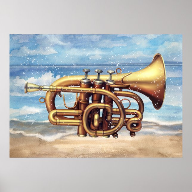 Posters de música quente (Frente)