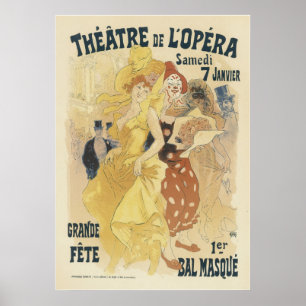 Posters de Nouveau da arte - Teatro de L'Opera