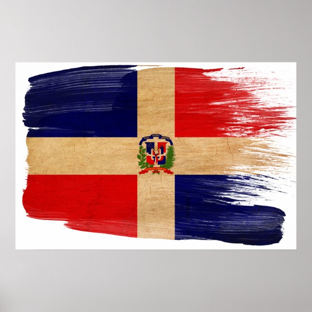 Posters de Sinalizador da República Dominicana (Frente)