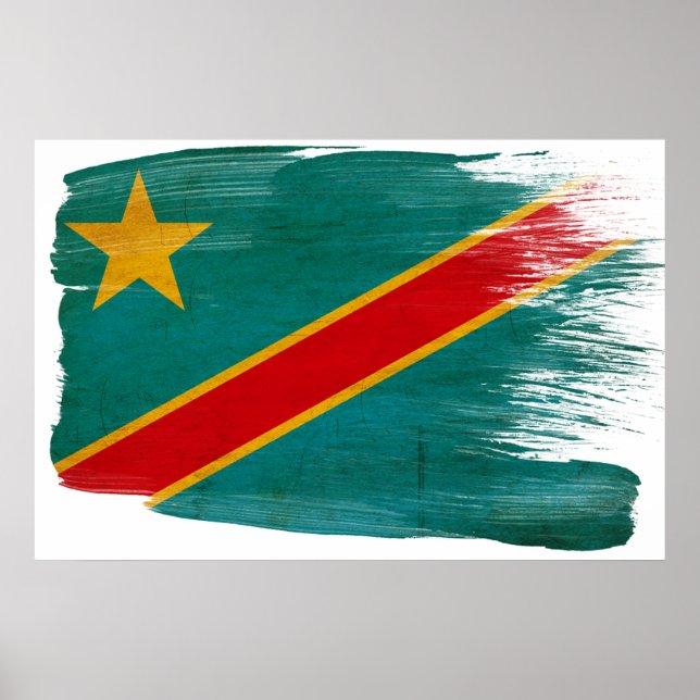 Posters de Sinalizador do Congo (Frente)