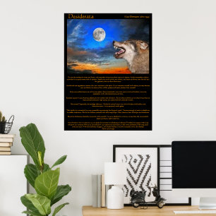 Posters Desiderata Night Howl