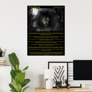 Posters Desiderata Werewolf