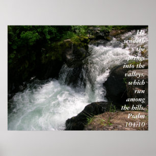 Posters do 104:10 do salmo
