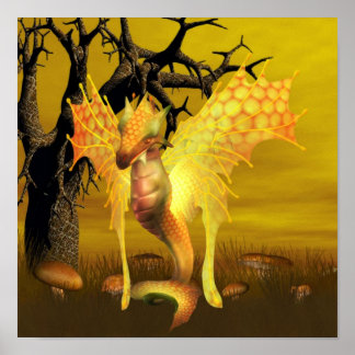 Posters do Dragão ouro