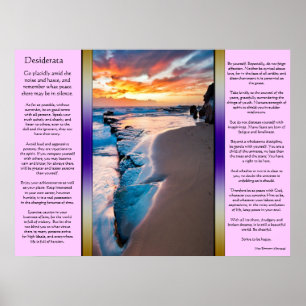 Posters do Oceano Azul Desiderata