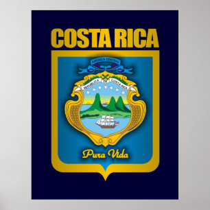 posters e Impressões "Dourados da Costa Rica"