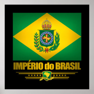 posters e Impressões "Império do Brasil"