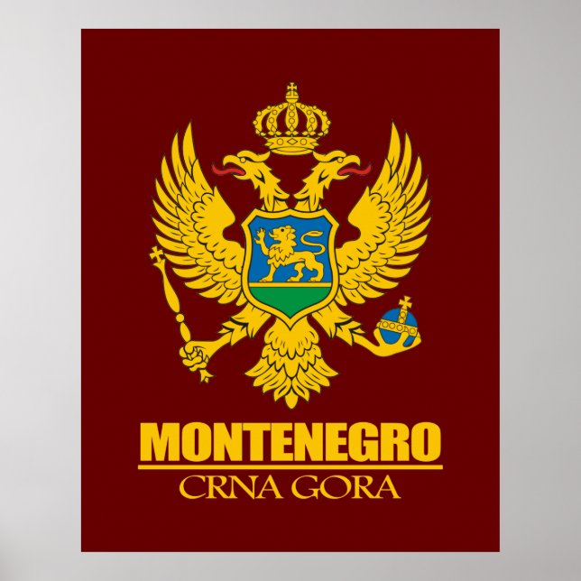 posters e Impressões "Montenegro COA" (Frente)