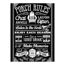 POSTERS EXTERIORES - Regras de Portas