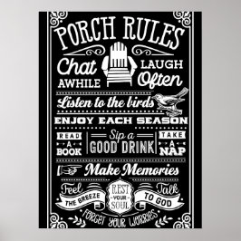 POSTERS EXTERIORES - Regras de Portas