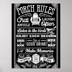 POSTERS EXTERIORES - Regras de Portas