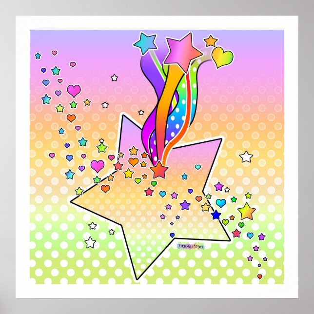 Posters, Impressões - Arte Pop máxima (Frente)