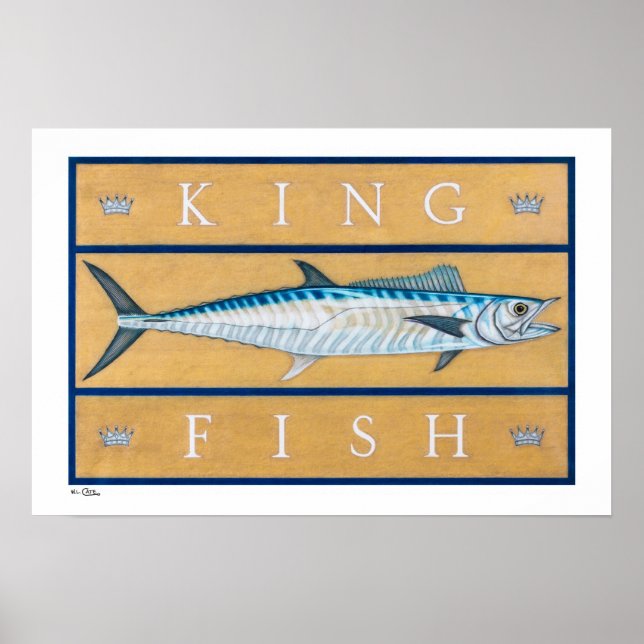 Posters, Impressões e Quadros de Kingfish (Frente)